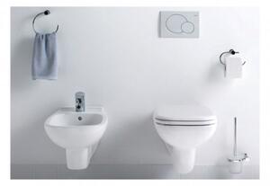 Duravit D-Code - SET Závěsné WC + sedátko se sklápěcí automatikou, bílá 45350900A1