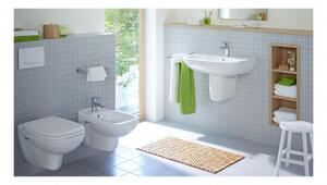 Duravit D-Code - SET Závěsné WC + sedátko se sklápěcí automatikou, bílá 45350900A1