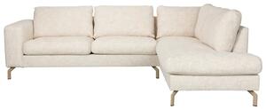 Housecraft Living Béžová rohová pohovka Glen 262 cm, pravá