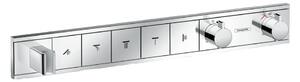 Hansgrohe RainSelect termostat pod omítku pro 5 spotřebičů, chrom 15358000