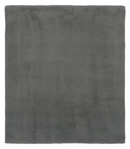 LIVARNO home Deka z hrubé pleteniny, 130 x 150 cm (tmavě šedá) (100366181002)