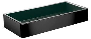 Emco Loft - Nástěnný držák na houbu 22 cm, černá 054513302