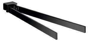 Emco Loft - Držák na ručník, dvouramenný, 43,7 cm, černá 055013341