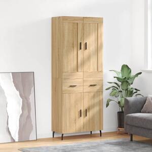 Skříň highboard dub sonoma 69,5 x 34 x 180 cm kompozitní dřevo 3199892