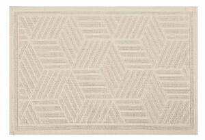 Spirella koupelnová předložka CUBO, béžová, bavlna, protiskluzová, 50 x 80 cm