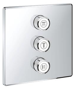 GROHE Grohtherm SmartControl - Krytka trojitého ovladače průtoku, Chrom 29127000
