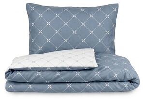 Kvalitex Bavlněné povlečení renforcé Safír modrý 1x 140/200, 1x 70/90cm