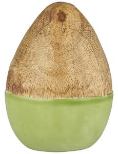 IB Laursen Zeleno-hnědé velikonoční vajíčko, stojící