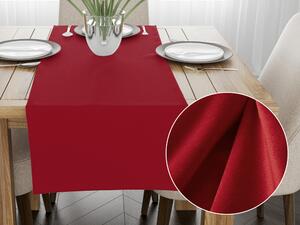Biante Sametový běhoun na stůl Velvet Premium SVP-038 Sytě červený 35x120 cm