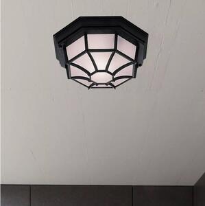 Searchlight 2942BK Stropní hliníkové svítidlo VERMONT černé IP54