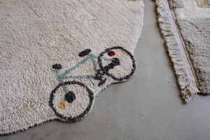 Kusový koberec Eco City Wheels Kruh Ø 140 cm