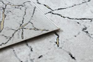 Kusový koberec Gloss 529A 53 3D mramor ivory/beige 80x150 cm
