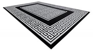 Kusový koberec Gloss 6776 85 greek black/ivory 140x190 cm