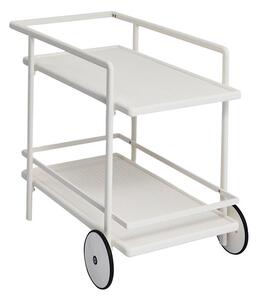 Mindo Servírovací vozík s kolečky Mindo 120, 98x61x80 cm, lakovaný hliník Dark Grey