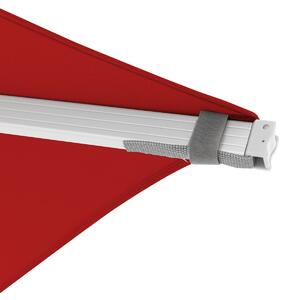 Slunečník DOPPLER Expert 3 x 3 m výkyvný s boční tyčí červená T809