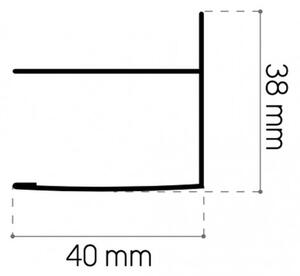 Glass 1989 Isy - Sprchový kout posuvné dveře do niky nebo v kombinaci s boční stěnou, velikost 120 cm, profily chromové, čiré sklo, GEO1007T500