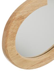 Dřevěné zrcadlo NUAGE ve tvaru obláčku