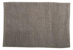MSV koupelnová předložka CHENILLE, šedo-hnědá, mikrovlákno, protiskluzová, 40 x 60 cm