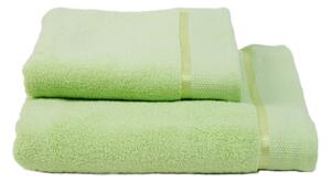 Nechte se hýčkat froté ručníkem vyrobeným z kvalitní 100% bavlny s gramáží 500 g/m2. Nadchne Vás svou jemností a savostí. Jemná pastelová barva se hodí do každé koupelny. Barva: světle zelená. Rozměr ručníku: 50x100 cm