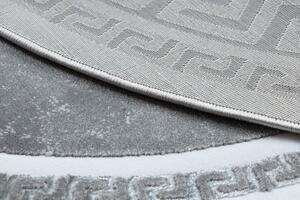 Kusový koberec Gloss 2813 27 greek grey kruh Kruh Ø 200 cm