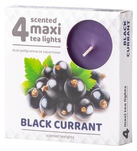 Čajové Maxi 4ks black currant vonné svíčky