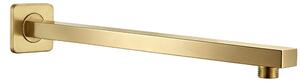 Sprchové rameno čtvercové REA JS-9022BG 40cm Brush Gold