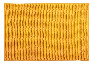 MSV koupelnová předložka CHENILLE, žlutá, mikrovlákno, protiskluzová, 40 x 60 cm