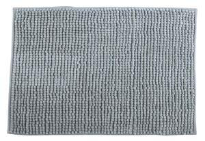 MSV koupelnová předložka CHENILLE, světle šedá, mikrovlákno, protiskluzová, 40 x 60 cm