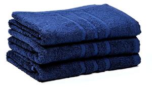 Měkoučký froté ručník Sofie. Rozměr ručníku je 30x50 cm. Barva marine modrá