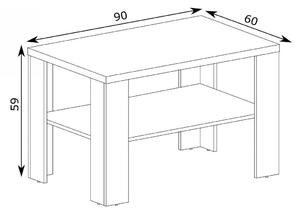 Konferenční stolek Atena 14 (jasan světlý). 1055352