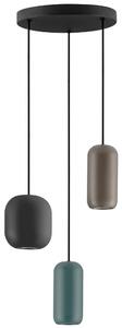 Nova Luce Barevné kovové závěsné světlo Marlin 33 cm
