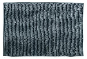 MSV koupelnová předložka CHENILLE, tmavě šedá, mikrovlákno, protiskluzová, 50 x 80 cm