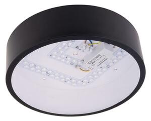 T-LED Černé LED stropní svítidlo kulaté 300mm 24W CCT 105440