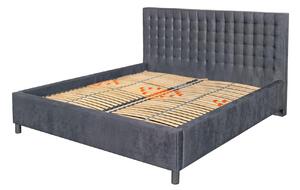 Čalouněná postel Tropico Box Variant Stratford Soro s rošty Rozměr: 160x200 cm