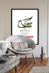 Dekorativní plakát Dekorativní plakát Sovětský olympijský plakát