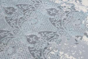 Kusový koberec Core W3824 Ornament Vintage cream/grey and blue 200x290 cm