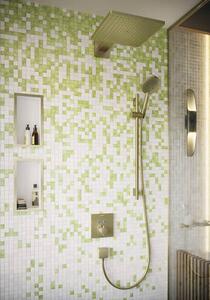 Hansgrohe Raindance E horní sprcha 300 1jet se sprchovým ramenem, kartáčovaný bronz 26238140