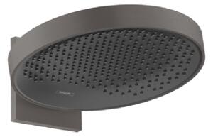 Hansgrohe Rainfinity horní sprcha 360 1jet s nástěnným připojením, kartáčovaný černý chrom 26230340