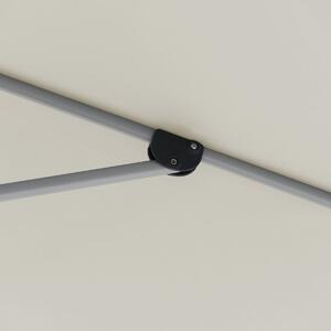 Doppler EXPERT 220 x 140 cm - slunečník s automatickým naklápěním přírodní