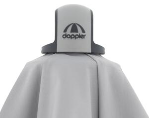 Doppler EXPERT 220 x 140 cm - slunečník s automatickým naklápěním světle šedá
