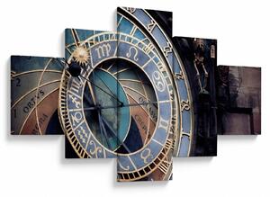 Obraz - Orloj, Praha (125x70 cm)