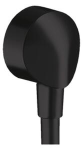Hansgrohe FixFit Přípojka hadice E bez zpětného ventilu, matná černá 27454670