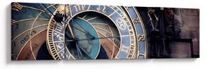 Obraz - Orloj, Praha (170x50 cm)