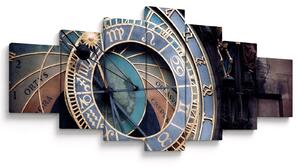 Obraz - Orloj, Praha (210x100 cm)