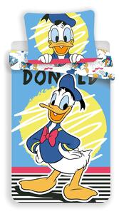Dětské bavlněné povlečení s obrázkem pohádkové postavičky Donalda Duck 03. Rozměr povlečení je 140x200, 70x90 cm