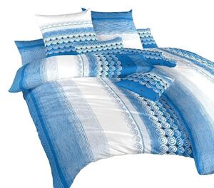 Kvalitní ložní prádlo z česané bavlny s krepovou úpravou. Krepové povlečení Sahara modrá doporučujeme kombinovat s bílým, královsky modrým nebo světle modrým prostěradlem. Rozměr povlečení je 140x200, 70x90 cm