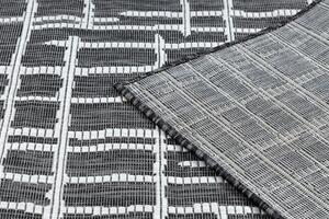 Kusový koberec Sion Sisal Trellis 22144 black/ecru – na ven i na doma 80x150 cm