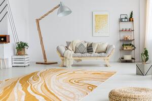 Kusový koberec Sion Sisal Marble 22169 ecru/yellow – na ven i na doma 120x170 cm
