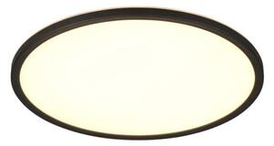 Trio Leuchten R63011902 JOKO - LED černé stropní svítidlo stmívatelné ovladačem 22W, 2700lm, 2700 - 6500K, Ø 42cm (Stropní LED svítidlo se změnou barvy světla)