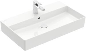Villeroy & Boch Memento 2.0 - Umyvadlo 800x470 mm, s přepadem, alpská bílá 4A228001